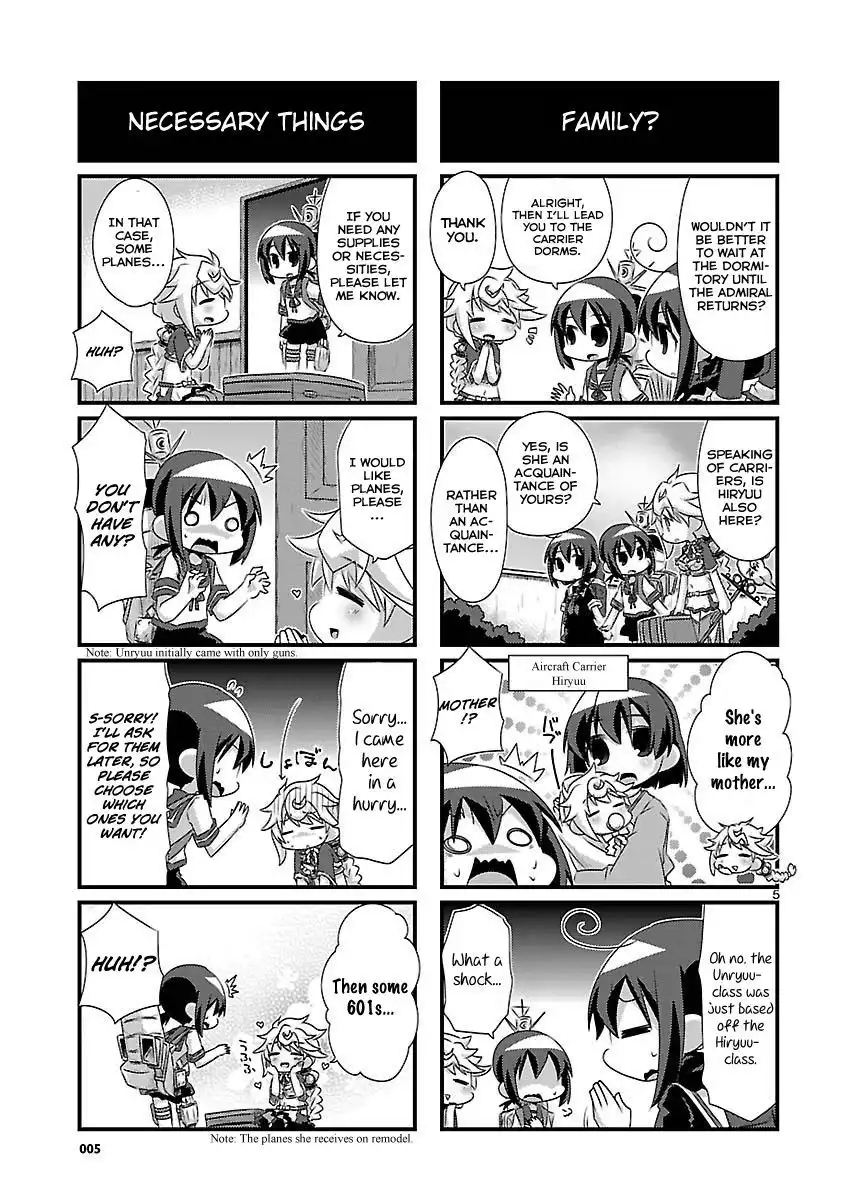 Kantai Collection - Kankore - 4-koma Comic - Fubuki, Ganbarimasu! Chapter 61 5